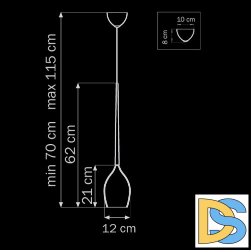 Подвесной светильник Lightstar Meta Duovo 807110