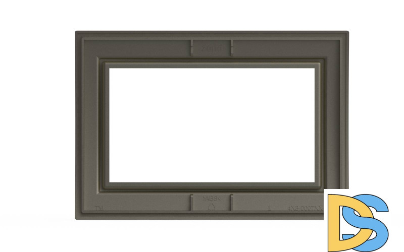 Рамка для двухместной розетки без заземления ELBI Zena 608-011400-908