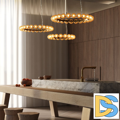 Подвесная люстра Maytoni Ambre MOD331PL-L42BS3K