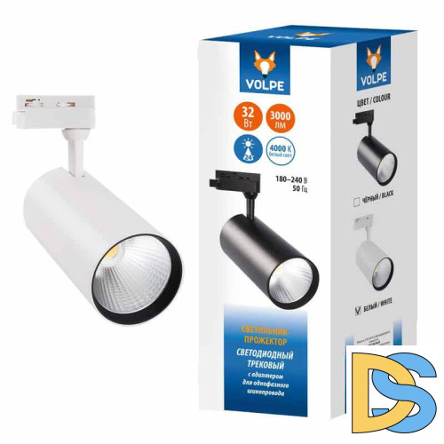 Трековый светодиодный светильник Volpe ULB-Q276 32W/4000К White UL-00005941