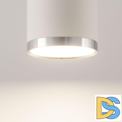 Потолочный светодиодный светильник Elektrostandard DLR024 6W 4200K белый матовый 4690389110368