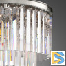 Подвесная люстра Delight Collection 1920s Odeon KR0387P-6 chrome/clear