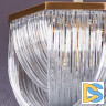 Подвесной светильник Delight Collection Murano Glass A001-554 L9 brass/clear
