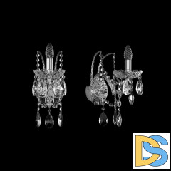 Бра Bohemia Ivele Crystal 1411B/1/160/XL Ni