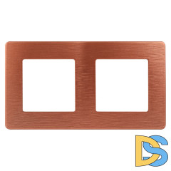 Рамка для розеток и выключателей на 2 поста Эра 12-5102-14 Б0052517