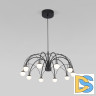 Подвесная люстра Eurosvet Ragno 90034/10 LED черный a069301