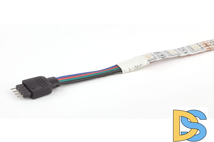 Светодиодная влагозащищенная лента ЭРА 14,4W/m 60LED/m 5050SMD RGB 5M 5050kit-14,4-60-12-IP65-RGB-5m Б0043070