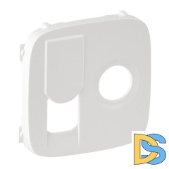 Лицевая панель Legrand Valena Allure розетки TV-RJ45 белая 754835