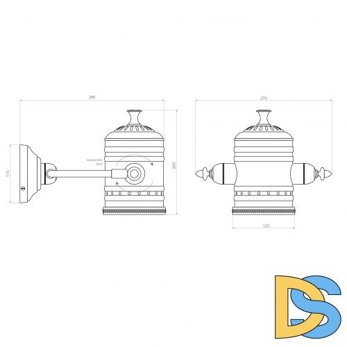 Бра Covali WL-30858