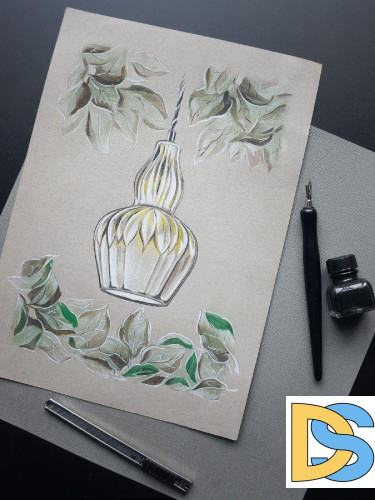 Подвесной светильник Maytoni Eustoma MOD238-PL-01-GN