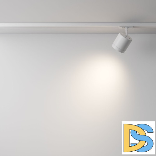 Трековый однофазный светильник Maytoni Polar TR088-1-GX53-W