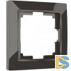 Рамка на 1 пост (серо-коричневый, basic) W0012007