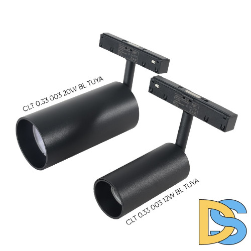 Трековый магнитный светильник Crystal Lux CLT 0.33 003 12W BL TUYA