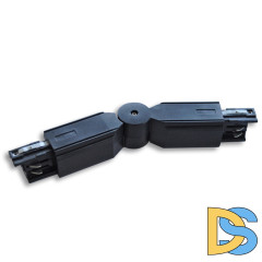 Коннектор поворотный Elvan Коннект пов черн NEW