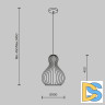 Подвесной светильник Maytoni Roots MOD192PL-01W1