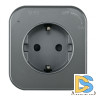 Трековая розетка Arte Milano Am-track-sockets 380022TS/ES Grey