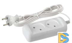 Удлинитель электрический Эра UX-2-3m Б0038558