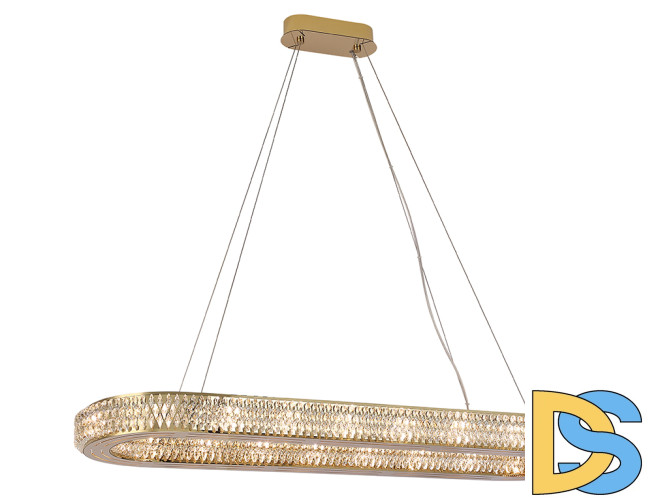 Подвесная люстра Newport Melody 8560/100 C oval gold polished М0070796