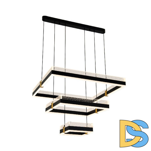 Подвесная люстра LED4U L7801-600 BK