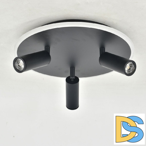Потолочный светильник Escada 20046SMA/03LED BK