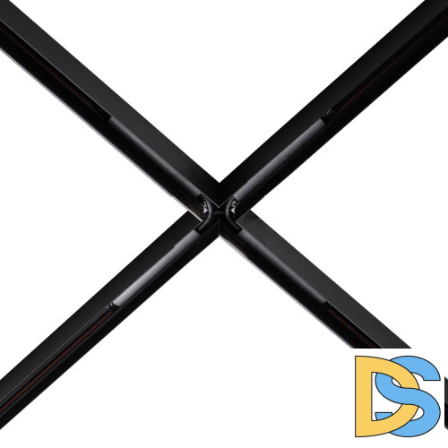 Соединитель с токопроводом для шинопровода Х-образный Novotech Flum 135128