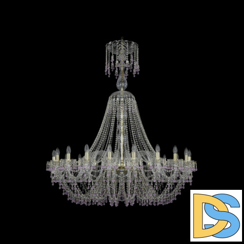 Подвесная люстра Bohemia Ivele Crystal 1410/20/460/XL-145 G V7010