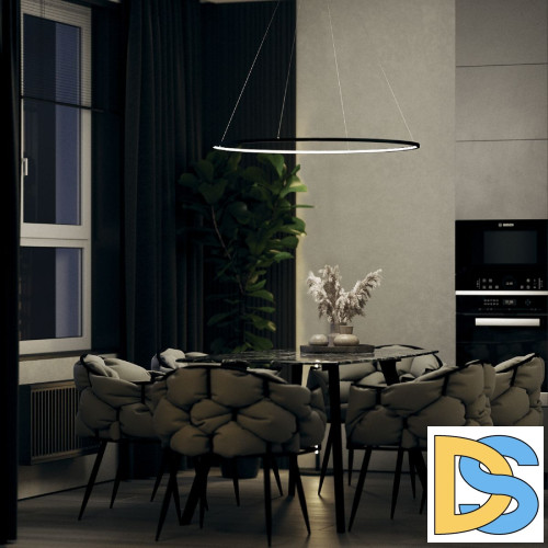 Подвесной светильник Maytoni Glint MOD072PL-L36B3K