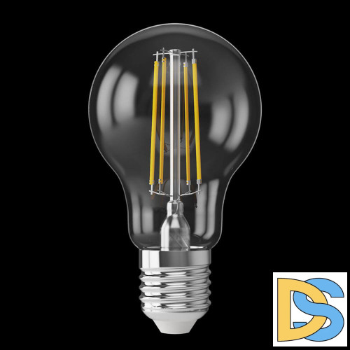 Лампа светодиодная Voltega E27 7W 4000K груша прозрачная VG10-A60E27cold7W-F 7141