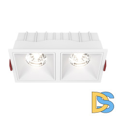 Встраиваемый светильник Maytoni Technical Alfa LED DL043-02-15W4K-SQ-W