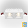Встраиваемый светильник Maytoni Technical Alfa LED DL043-02-15W4K-SQ-W