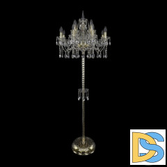 Торшер Bohemia Ivele Crystal 1413T2/8+4/200-165 G