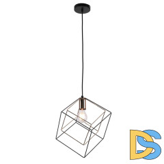 Подвесной светильник IMEX MD.0830-1-P BK+FGD