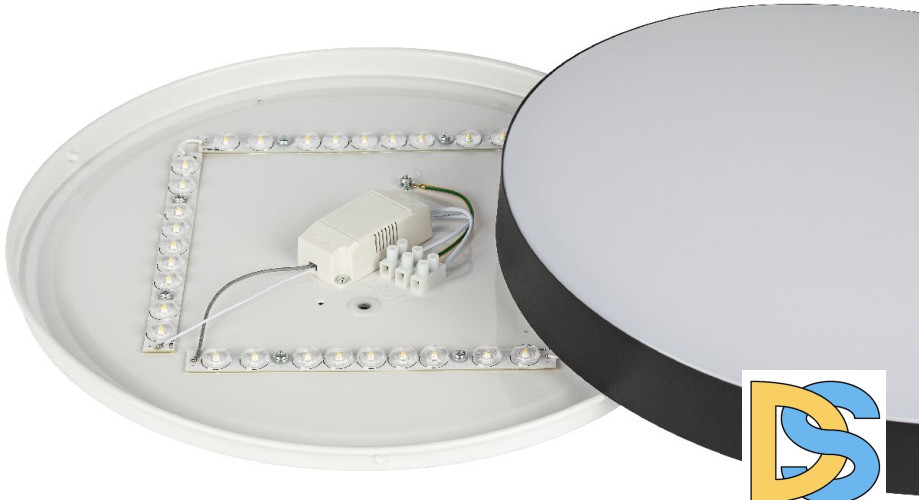 Потолочный светильник Эра Relict 38 SPB-6-40 4К BK Б0059511