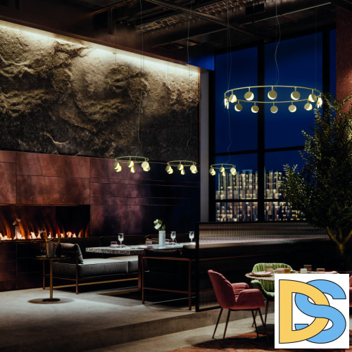 Подвесной светильник Mantra Shell 7357