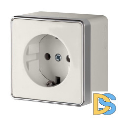 Розетка с заземлением Werkel Gallant (слоновая кость) W5071003