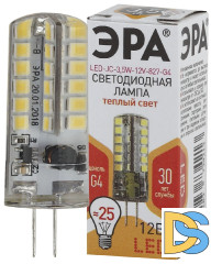 Лампа светодиодная Эра G4 3,5W 2700K LED JC-3,5W-12V-827-G4 Б0033195