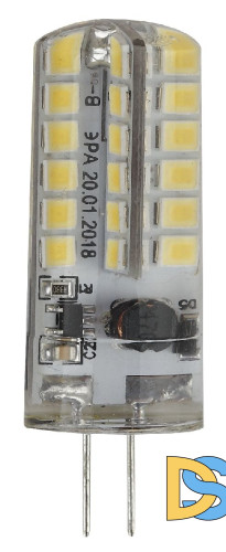 Лампа светодиодная Эра G4 3,5W 2700K LED JC-3,5W-12V-827-G4 Б0033195