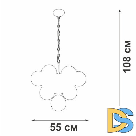 Подвесная люстра Vitaluce V49630-8/10