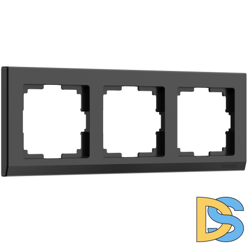 Рамка на 3 поста Werkel Stark (черный) W0031808