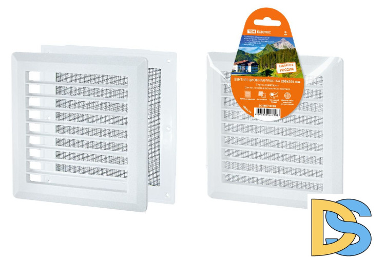 Решетка разъемная с москитной сеткой TDM Electric SQ1807-0020