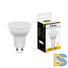 Лампа светодиодная Feron MR16 GU10 9W 2700K Грибок матовая LB-560 25842