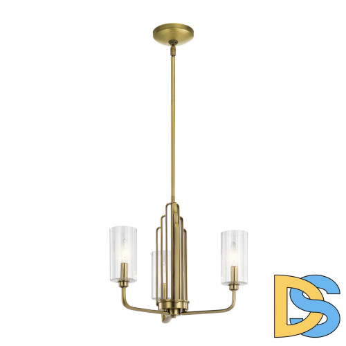 Люстра на штанге Kichler Kimrose QN-KIMROSE3-BNB