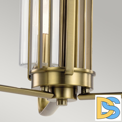 Люстра на штанге Kichler Kimrose QN-KIMROSE3-BNB