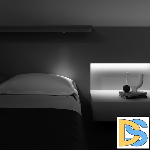 Трековый магнитный светильник Maytoni Points S TR100-2-2W3K-S-W