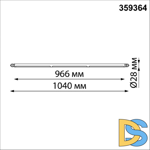 Модульный светодиодный светильник Novotech Konst Glat 359364