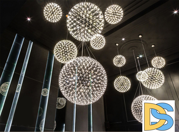 Подвесной светильник Delight Collection 9027P/D600 silver