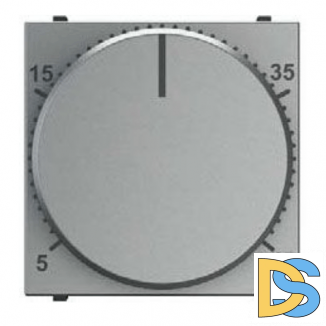 Терморегулятор теплого пола ABB Niessen Zenit Серебро