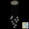 Каскадная люстра DeLight Collection Mizu OM8201015-10 chrome
