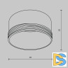 Кольцо декоративное для однофазного трекового светильника Maytoni Technical Focus LED RingS-5-W