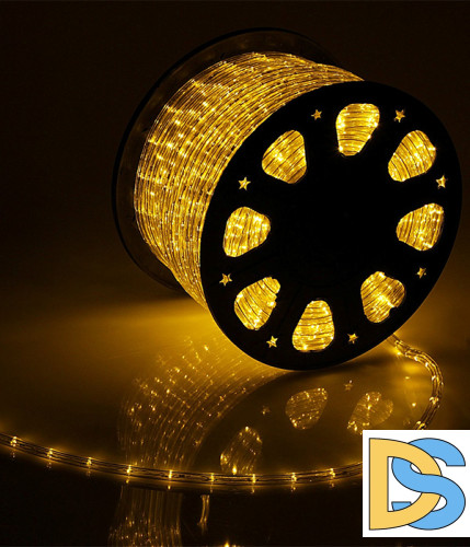 Светодиодный дюралайт Laitcom (LTC) 220В 36 LED/м желтый 100м IP65 F3-H2-220V-Y